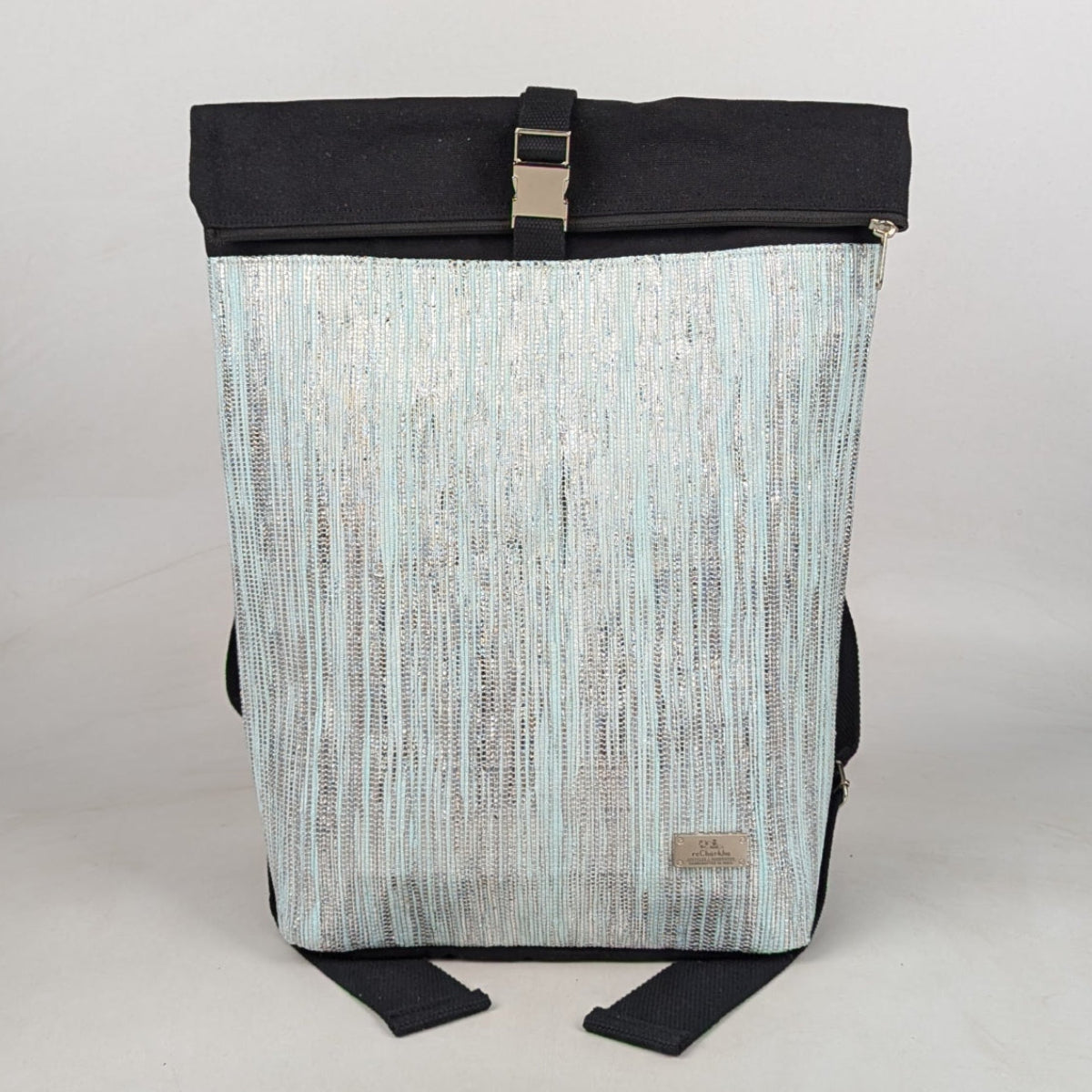 Upcycled Handcrafted Spartan Backpack (SBP0626-001) PS_W