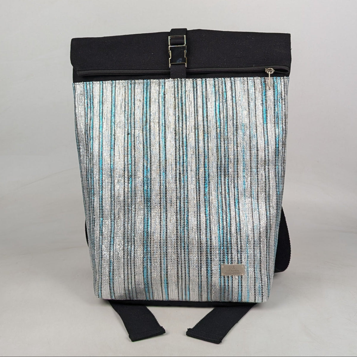 Upcycled Handcrafted Spartan Backpack (SBP0626-008) PS_W