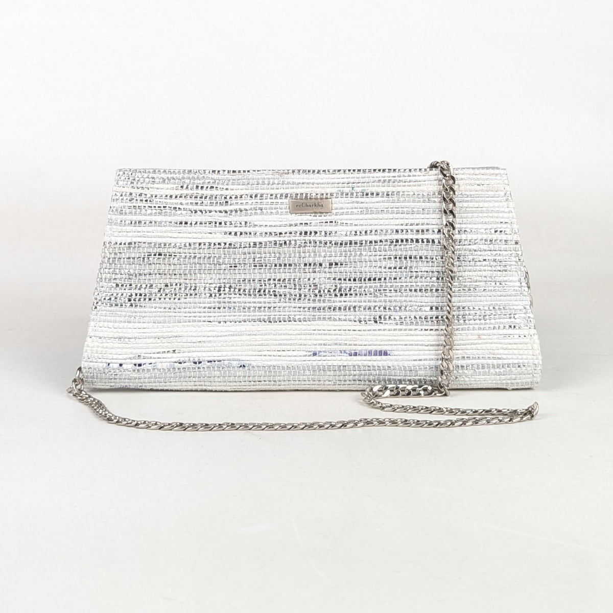 Upcycled Handcrafted Trapeze Clutch (TC0426-002)