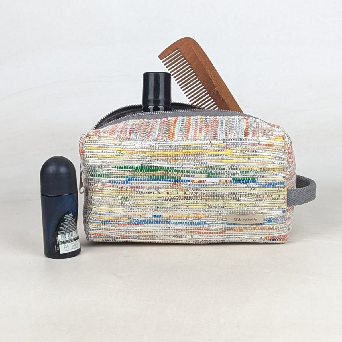 Upcycled Handcrafted Travel Pouch (TK0726-004)