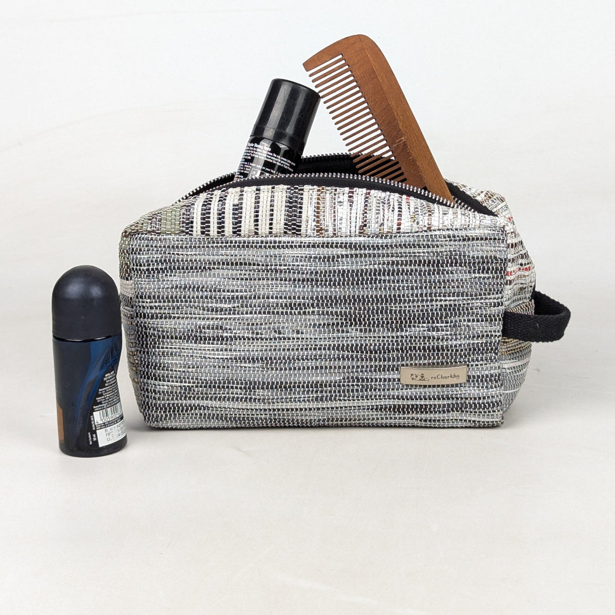 Upcycled Handcrafted Travel Pouch (TK0826-009)