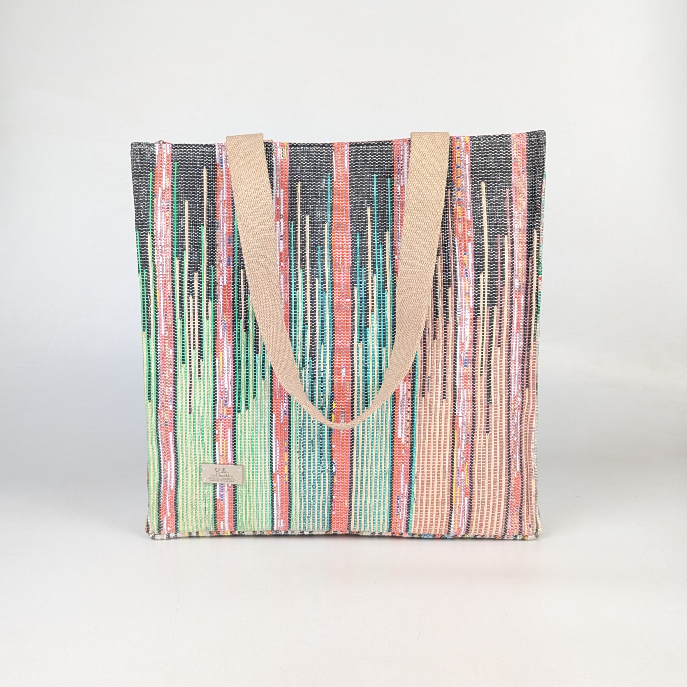 Upcycled Handcrafted Urban Tote (UT0725-013) PS_W