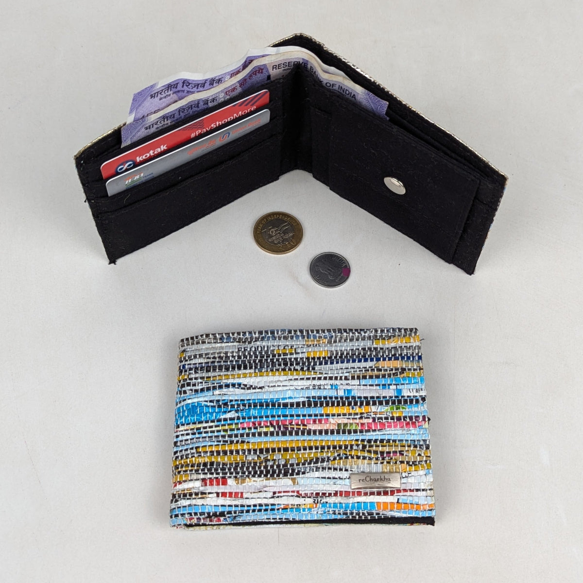 Upcycled Handcrafted Wallet (W0726-007)