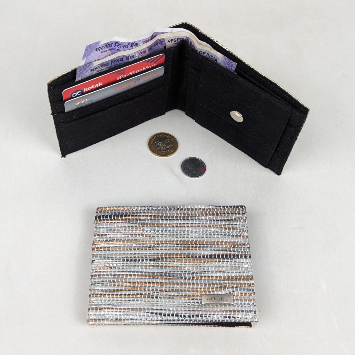 Upcycled Handcrafted Wallet (W0726-014)