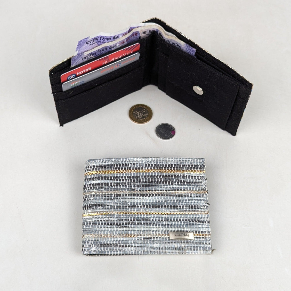 Upcycled Handcrafted Wallet (W0726-016)