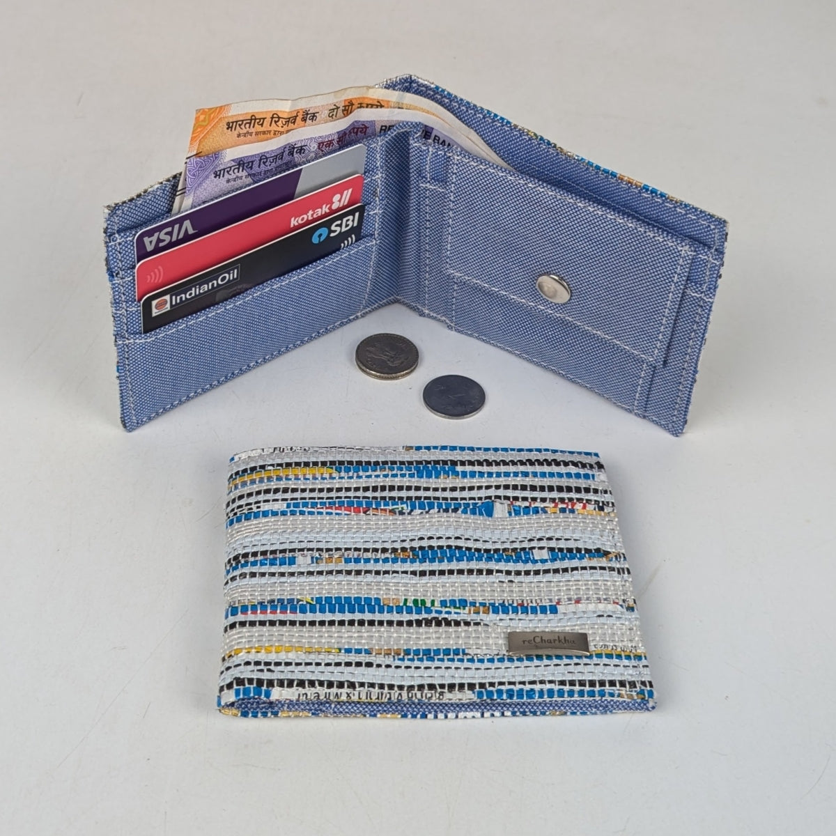 Upcycled Handcrafted Wallet (W0825-002) PS_W