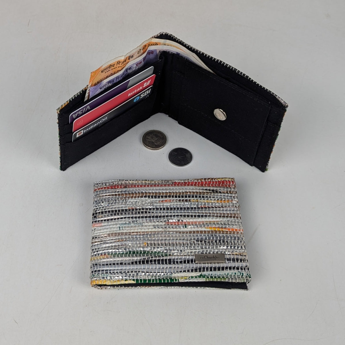 Upcycled Handcrafted Wallet (W0825-004) PS_W