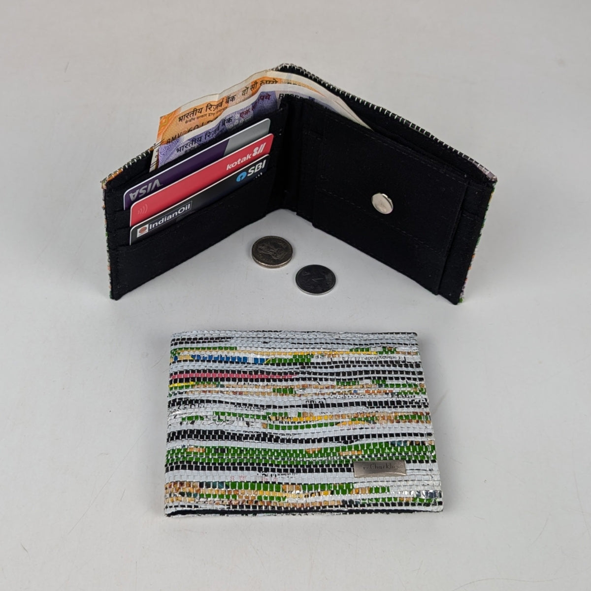 Upcycled Handcrafted Wallet (W0825-007) PS_W