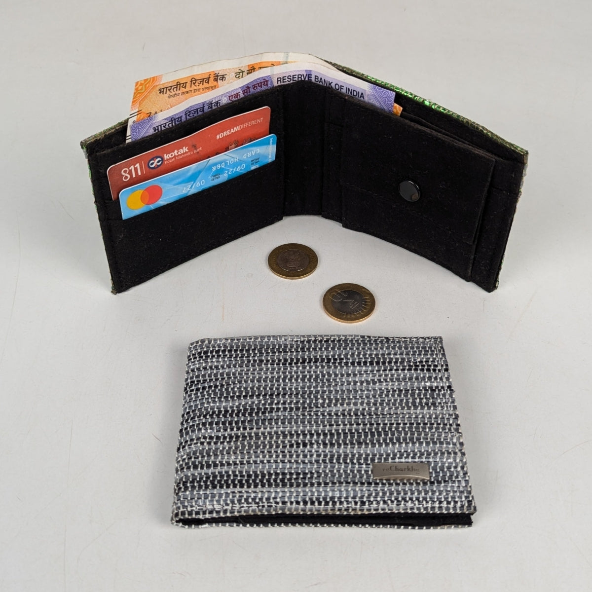 Upcycled Handcrafted Wallet (W1025-014) PS_W