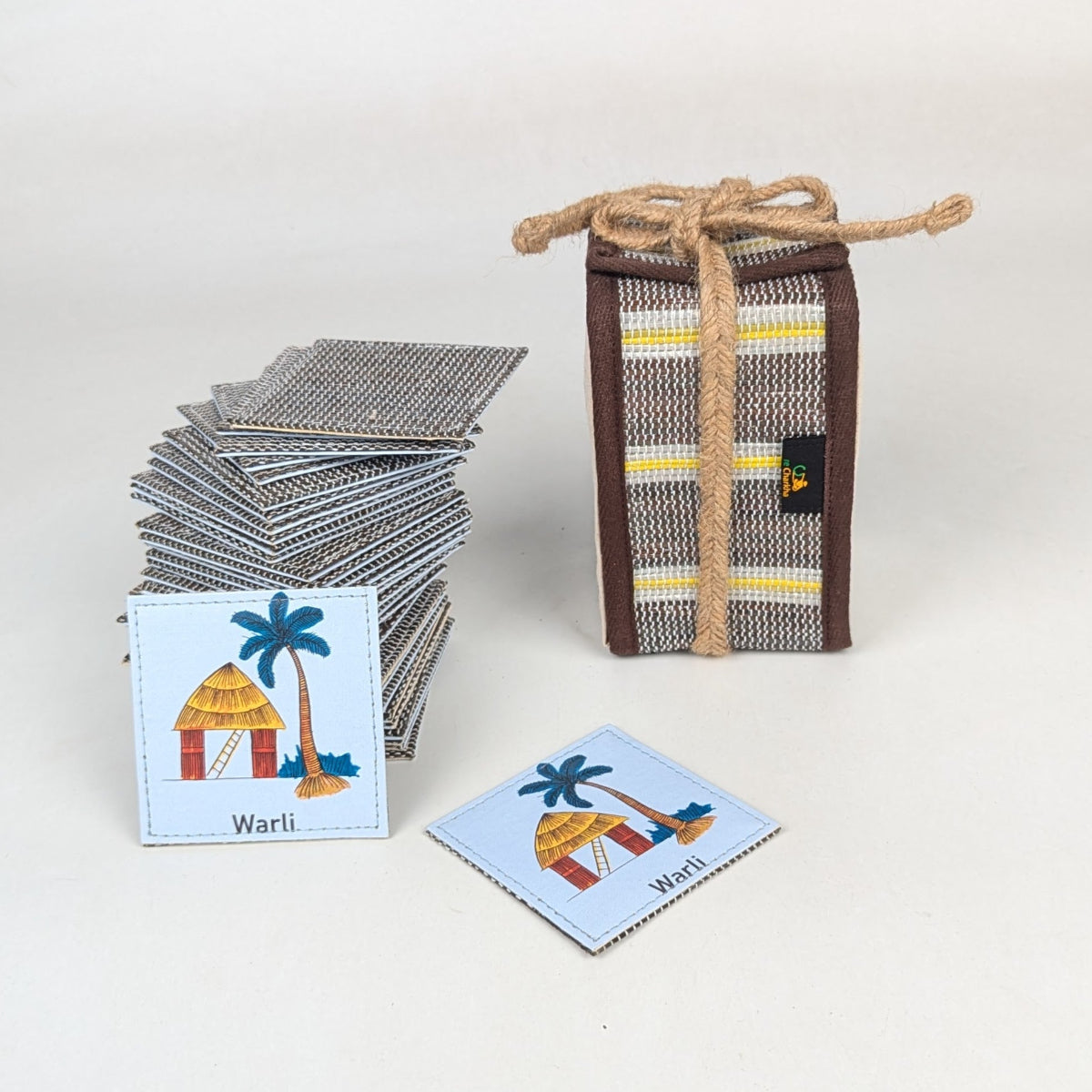 Upcycled Handwoven Memory Game (MG0226-002) PS_W