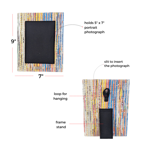 Upcycled Handwoven Frame It (FI0126-001) PS_W