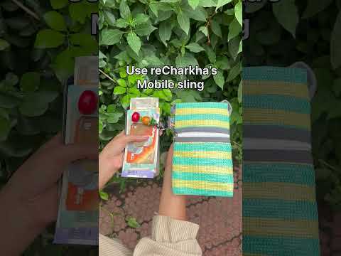Upcycled Handwoven Mobile Sling (MSL1025-004) PS_W
