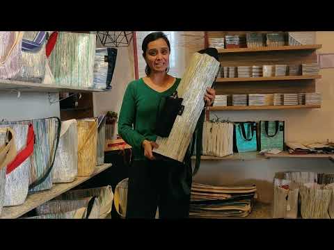 Upcycled Handwoven Yoga Bag (YB1124-001)
