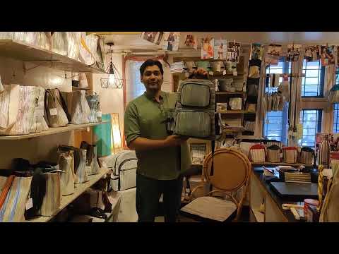 Upcycled Handcrafted Commuter Backpack (CBP1025-005)