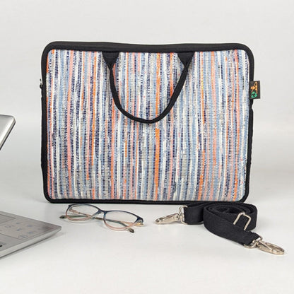 Upcycled Handcrafted Laptop Sleeves 14 inches (LSB140725-001) PS_W