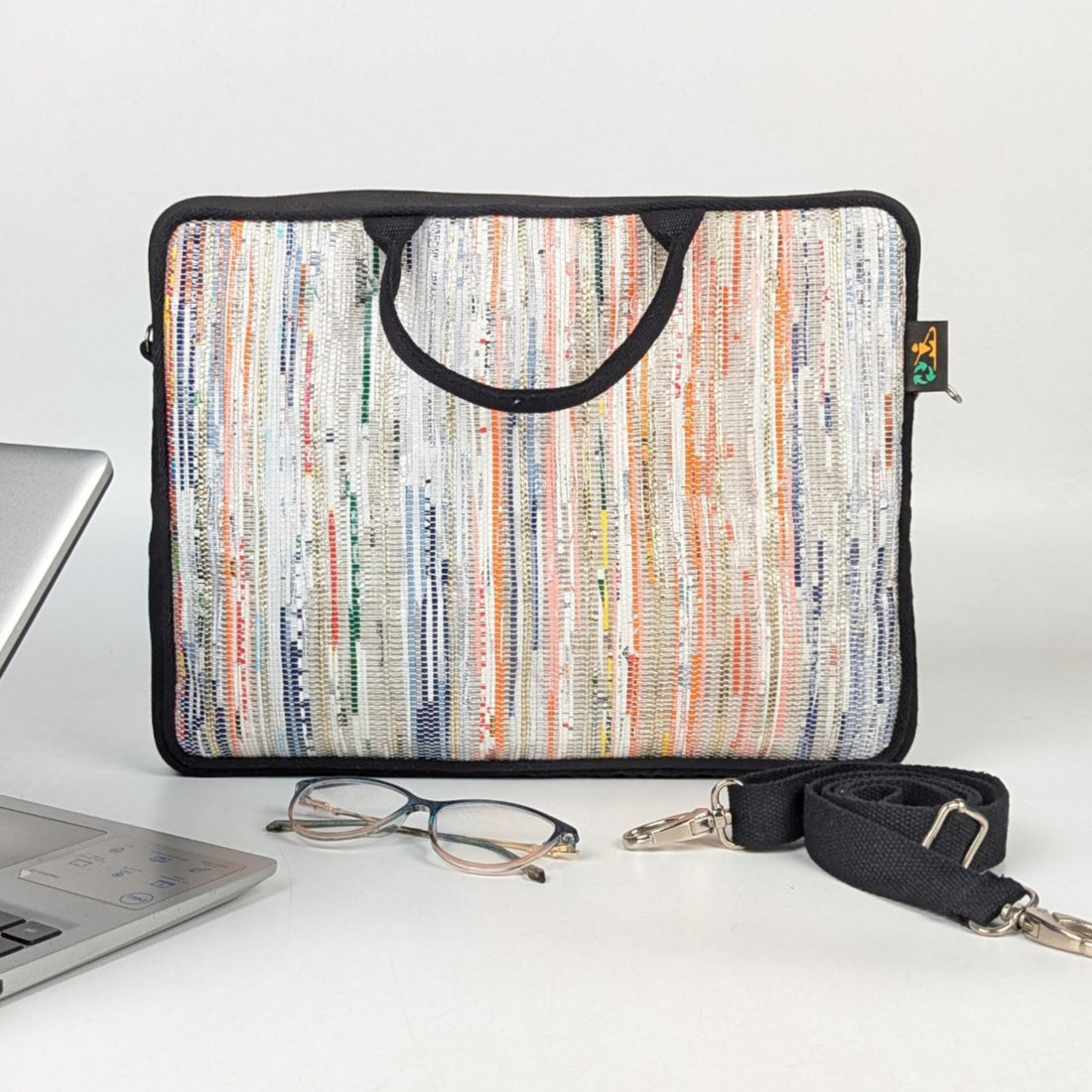 Upcycled Handcrafted Laptop Sleeves 14 inches (LSB140725-002) PS_W