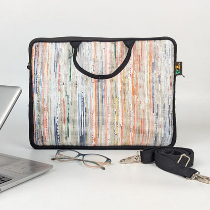 Upcycled Handcrafted Laptop Sleeves 14 inches (LSB140725-002) PS_W