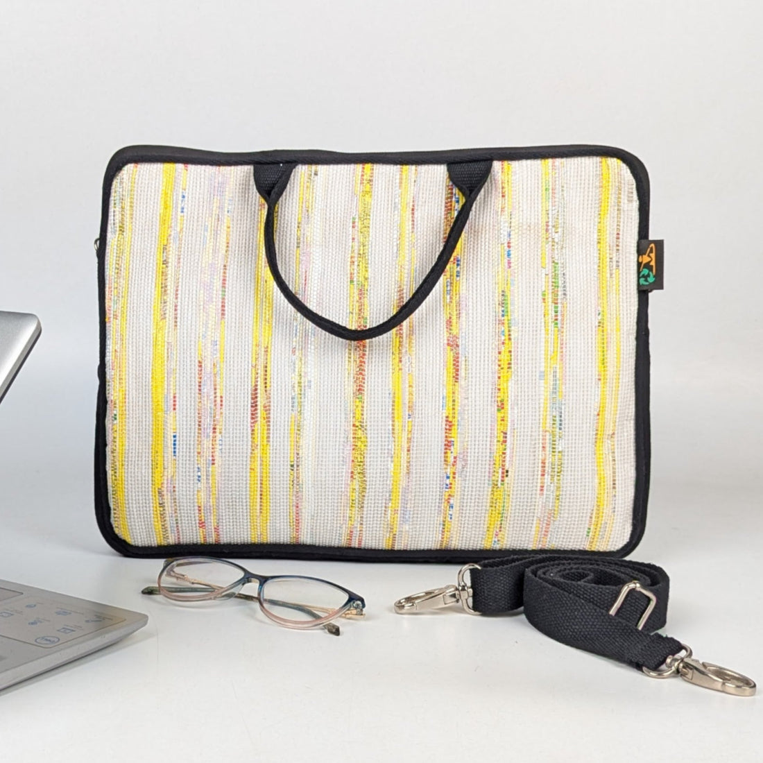 Upcycled Handcrafted Laptop Sleeves 14 inches (LSB140725-005) PS_W