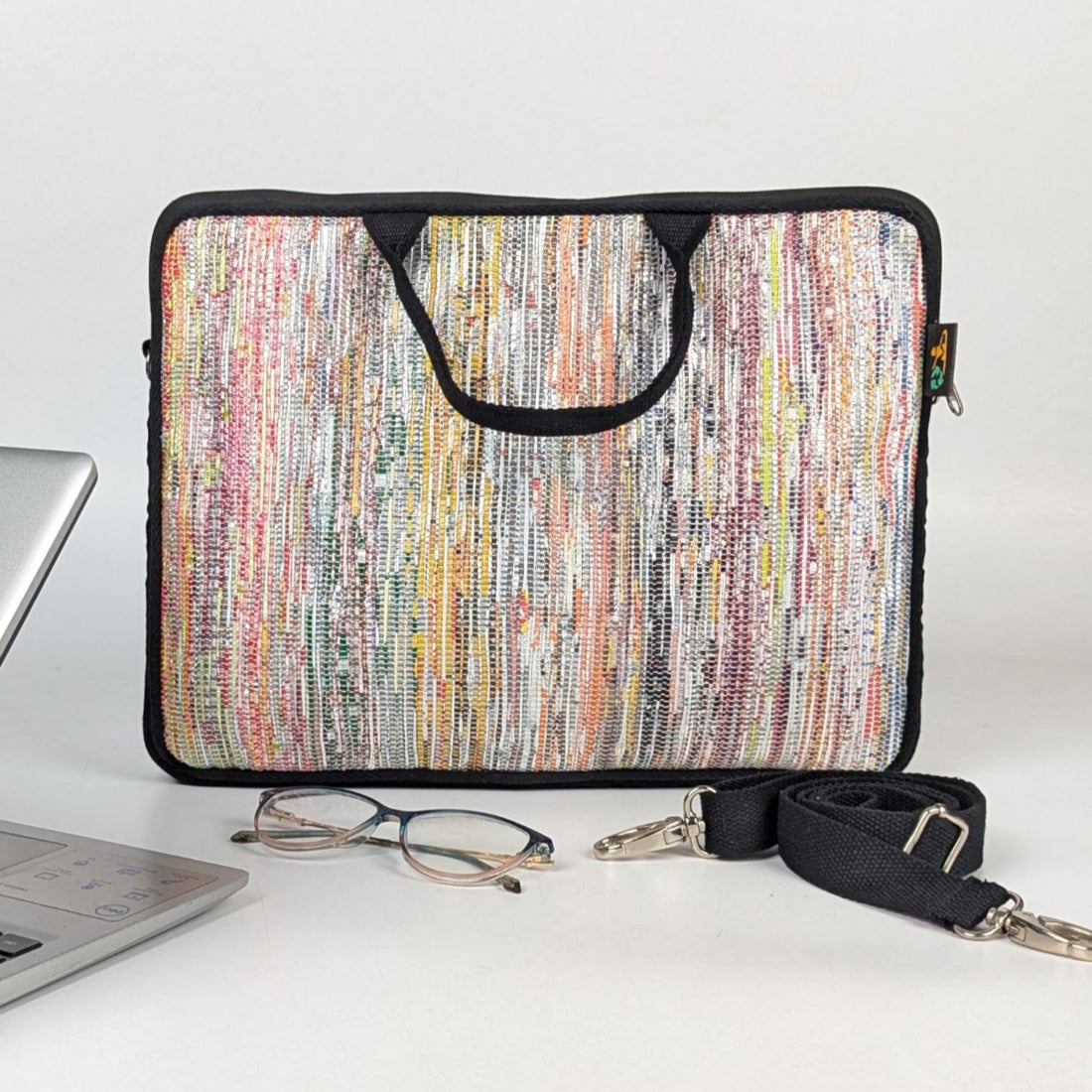 Upcycled Handcrafted Laptop Sleeves 14 inches (LSB140725-006) PS_W