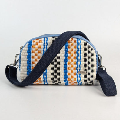 Aztec Pattern Upcycled Handwoven Designer Taco Sling (TSLD0225-004) PS_W