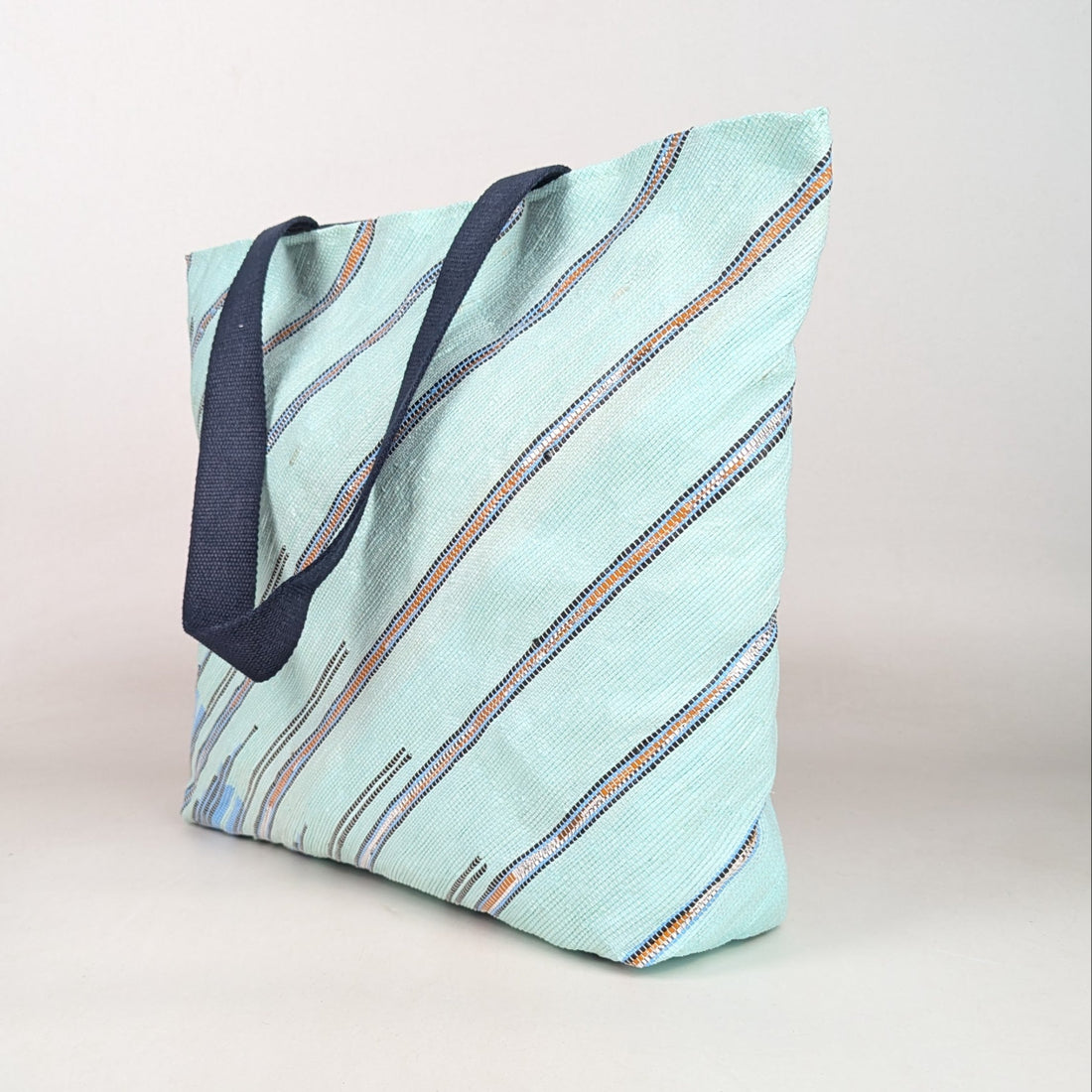 Upcycled Handcrafted Designer Beach Bag (BBD0226-008) PS_W