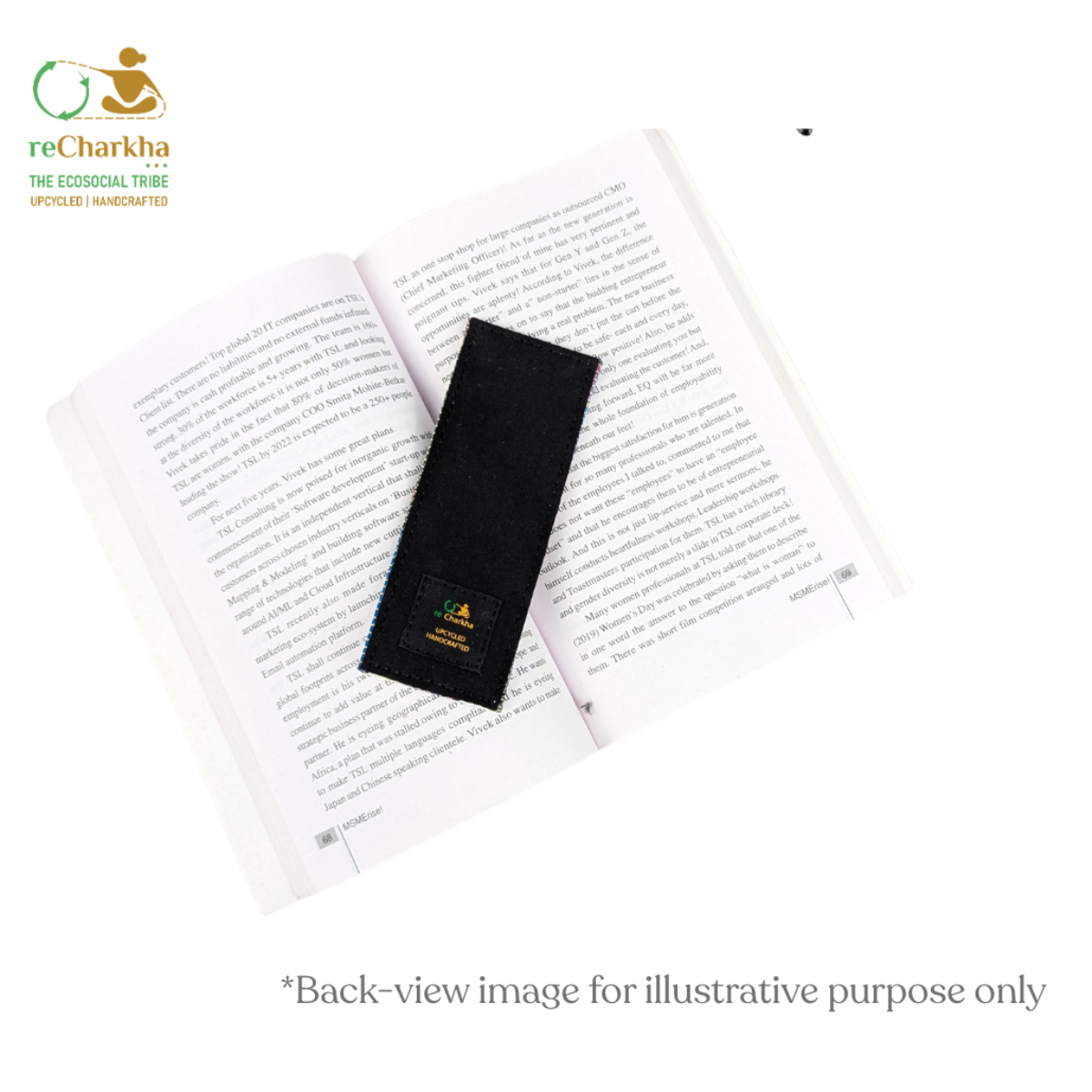 Upcycled Handcrafted Bookmark (BM0826-001)