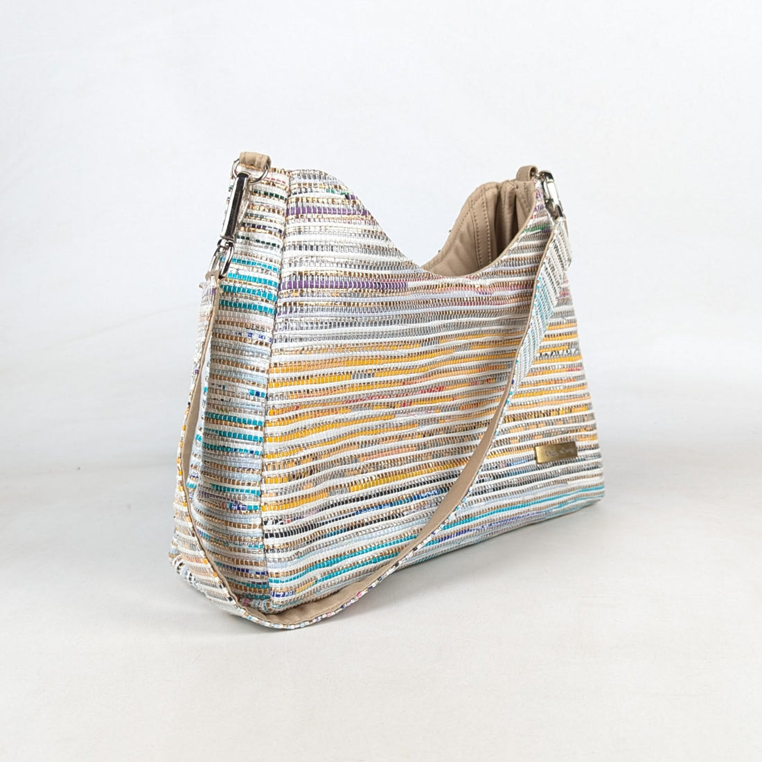 Upcycled Handcrafted Baguette Bag (BTB0526-004) PS_W