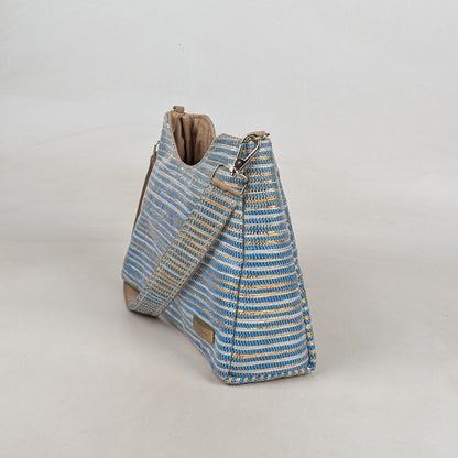 Upcycled Handcrafted Baguette Bag (BTB0626-009)