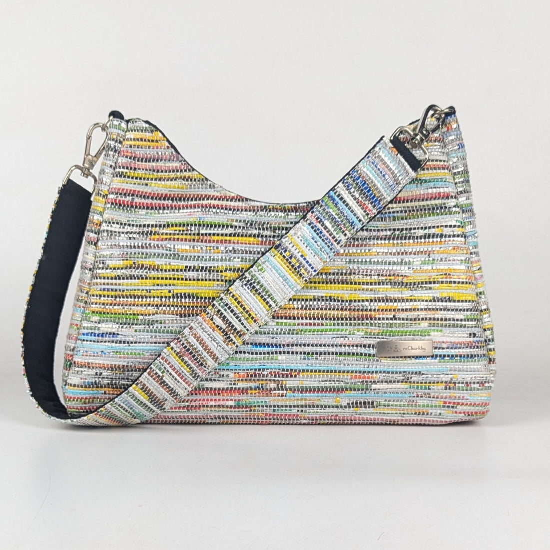 Upcycled Handcrafted Baguette Bag (BTB0625-003) PS_W