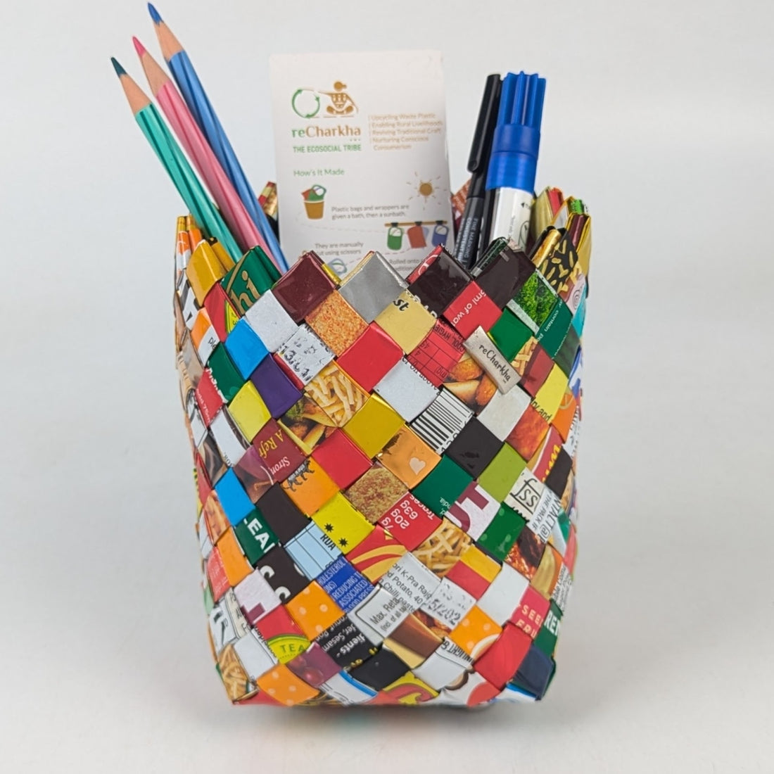 Basketry Deco Storage Medium (BDSM0925-001) PS_W