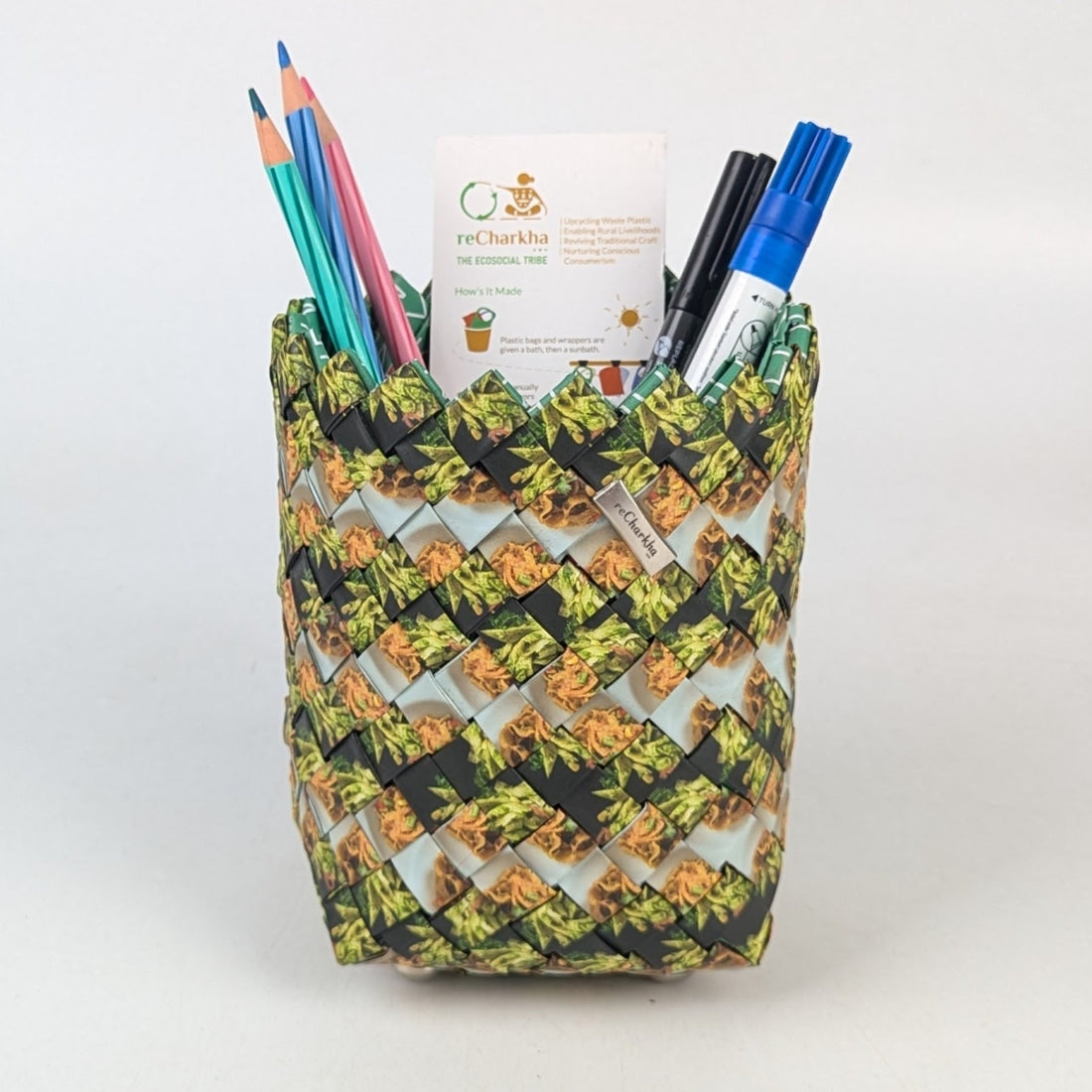 Basketry Deco Storage Medium (BDSM0925-002) PS_W