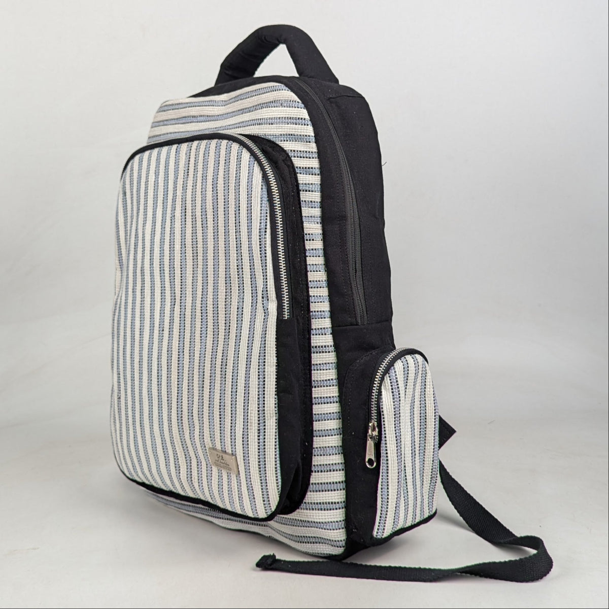 Upcycled Handcrafted Commuter Backpack (CBP0626-005) PS_W