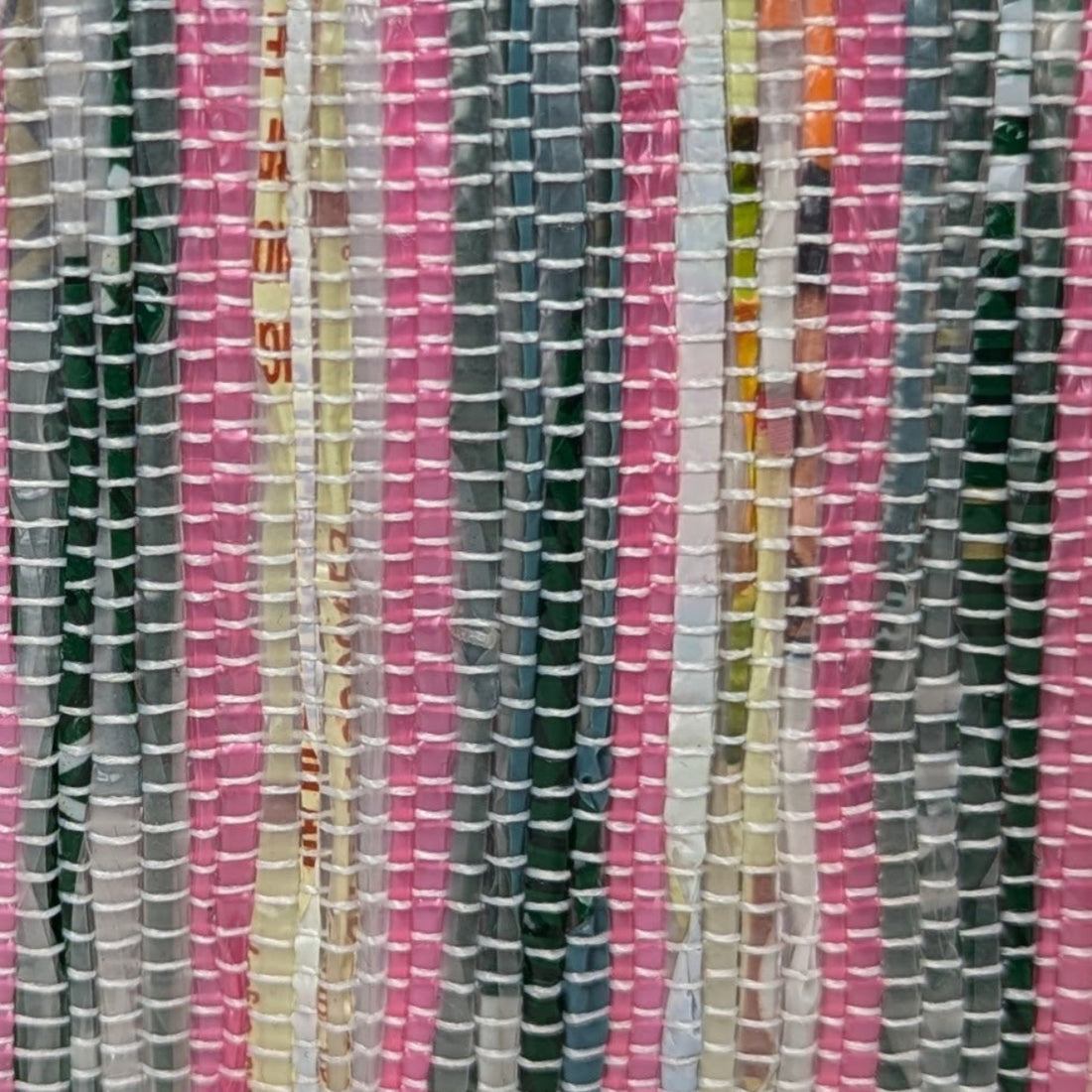 Upcycled Handcrafted Collapsible Storage Basket Small (CSBS0326-005) PS_W