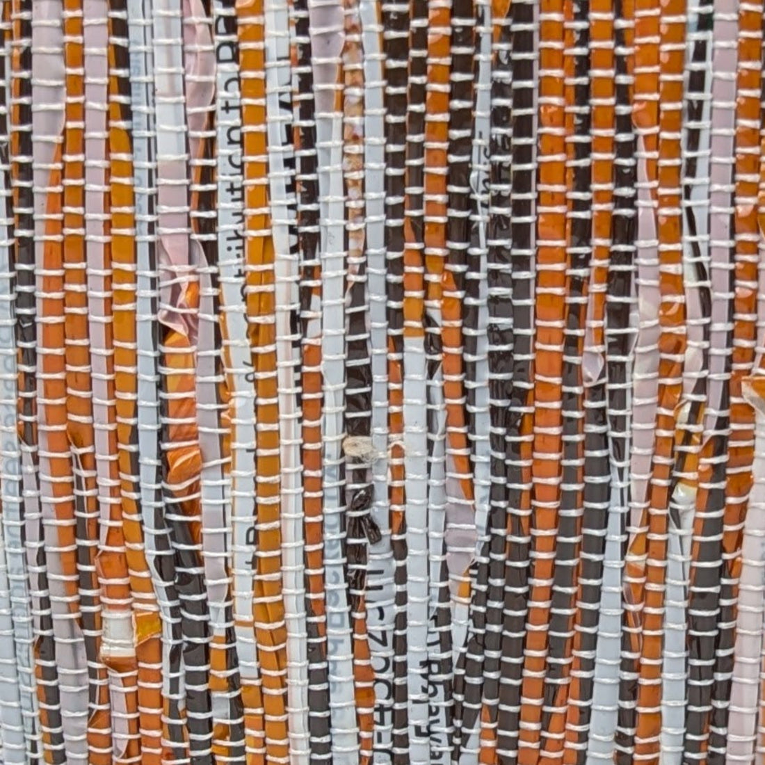 Upcycled Handcrafted Collapsible Storage Basket Small (CSBS0326-007) PS_W