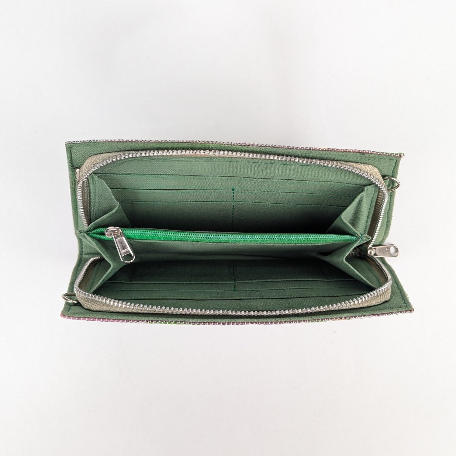 Upcycled Handcrafted Trapeze Clutch (TC1225-003)