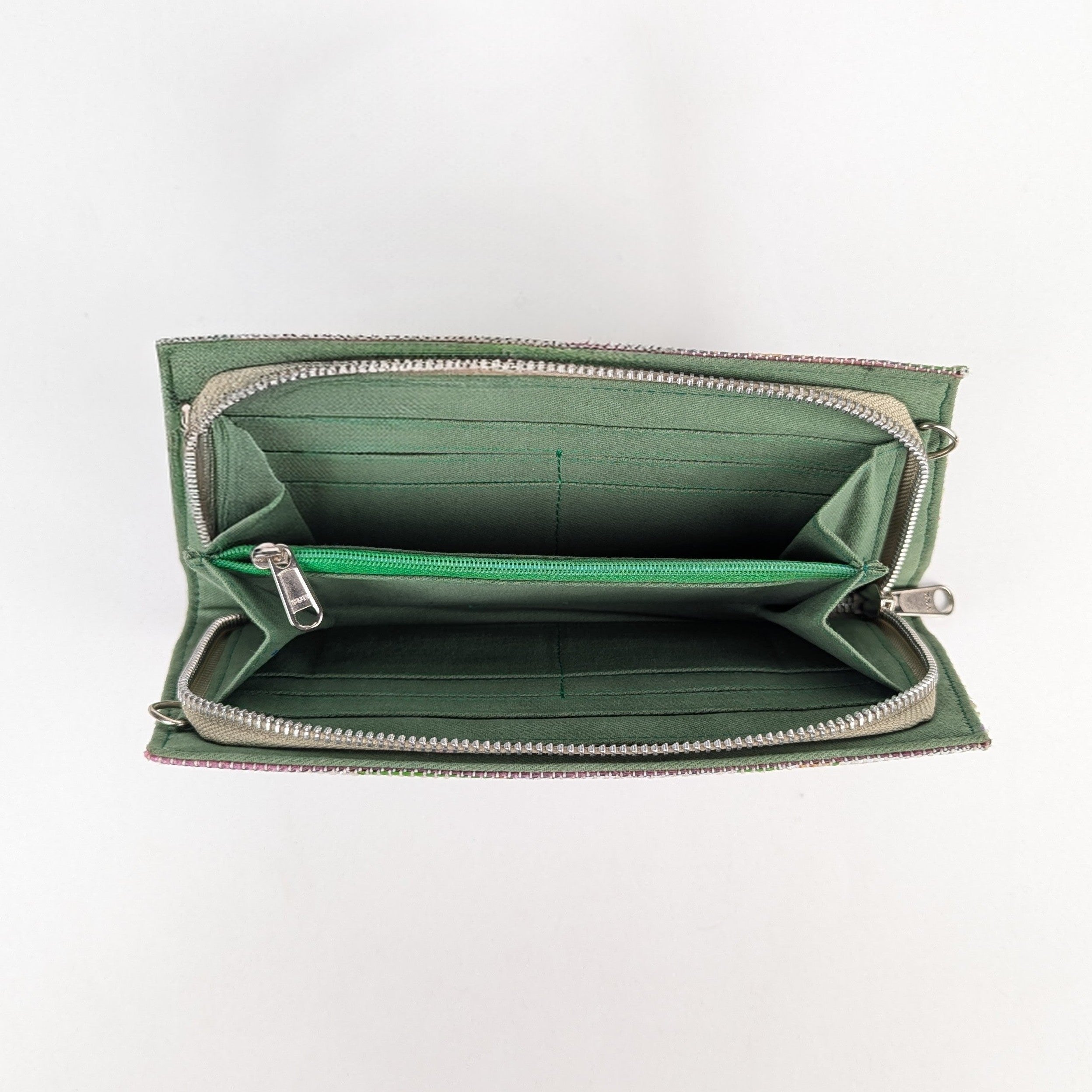 Upcycled Handcrafted Trapeze Clutch (TC1225-003)
