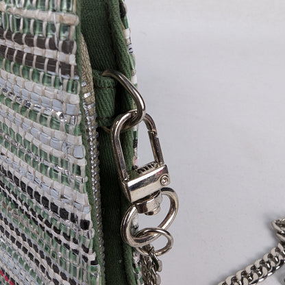 Upcycled Handcrafted Trapeze Clutch (TC1225-003)