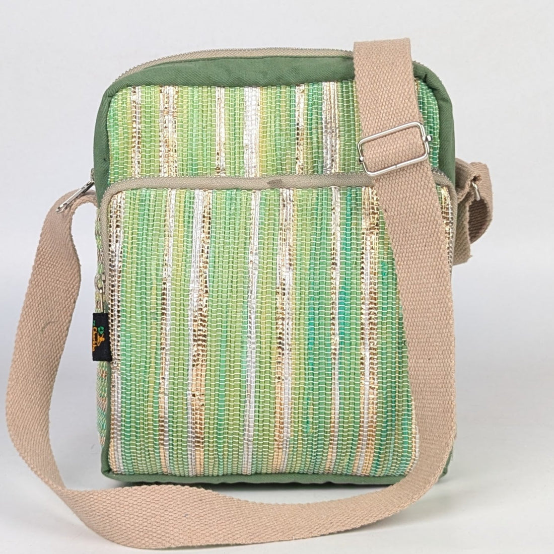 Upcycled Handcrafted Cross Body Sling (CBS0825-014) PS_W