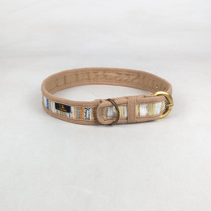 Upcycled Handcrafted Dog Collar (DC0726-008)