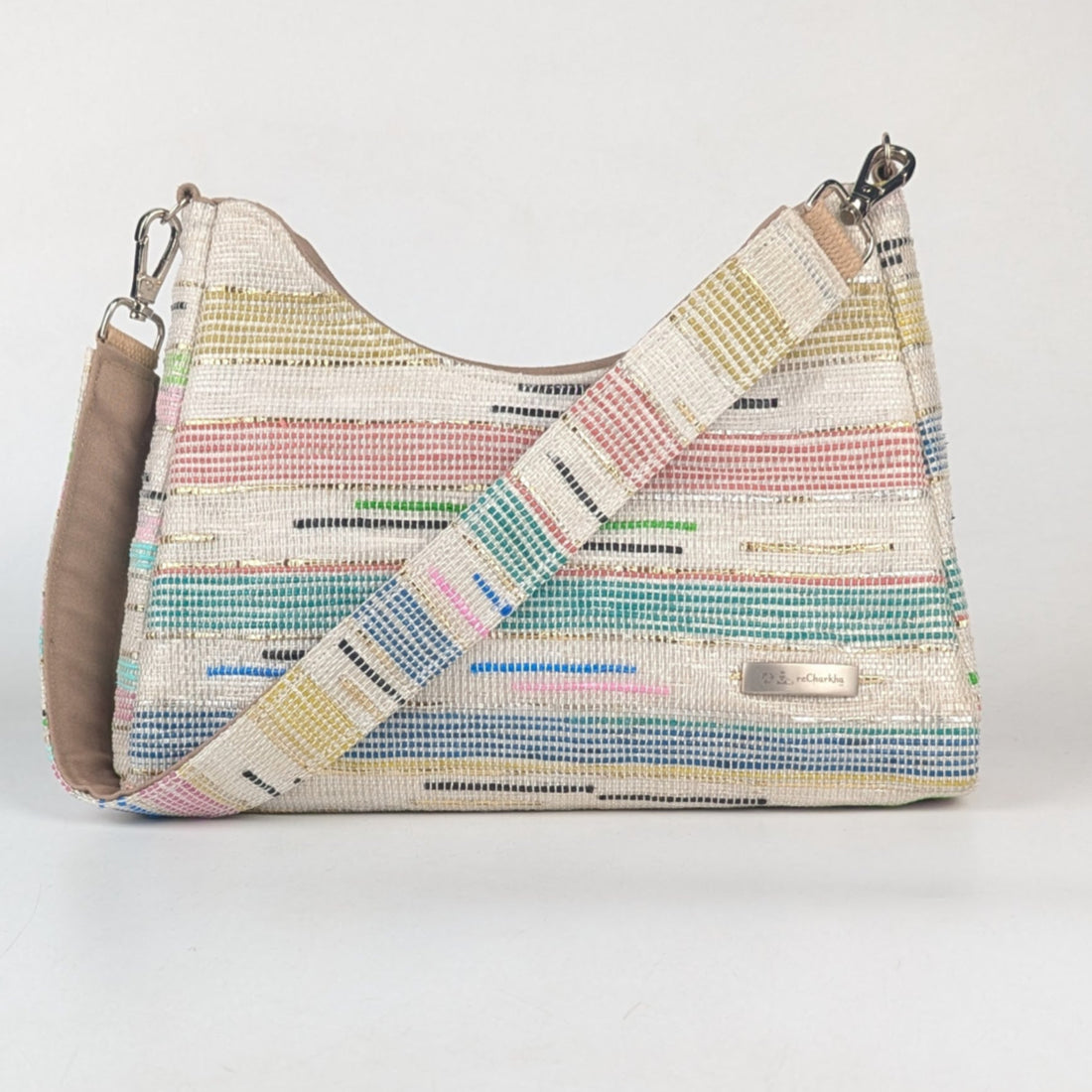 Upcycled Handcrafted Designer Baguette Bag (BTBD0625-002) PS_W