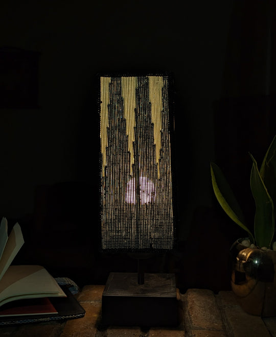 DESIGNER LUMINO Wooden Lampshade Rectangular (DWLR0324-100)