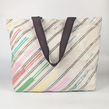 Upcycled Handcrafted Designer Beach Bag (BBD0625-005) PS_W