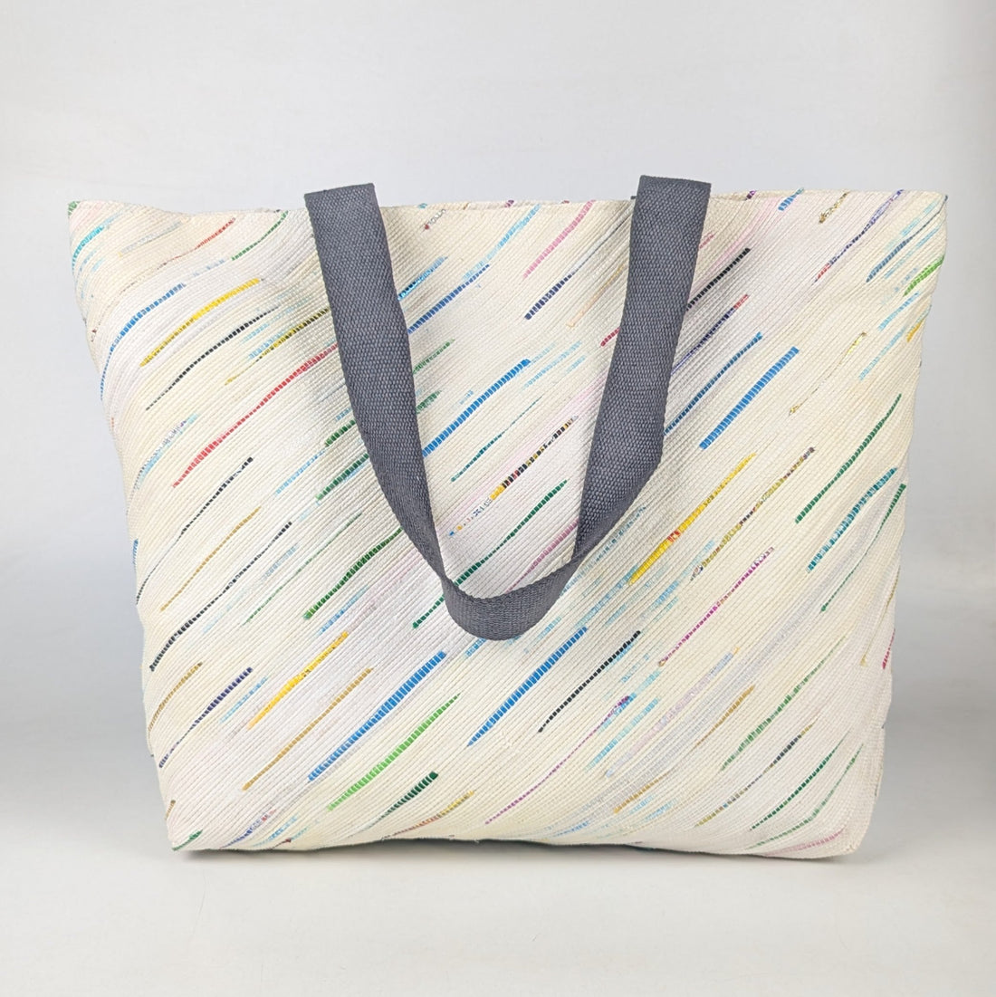 Upcycled Handcrafted Designer Beach Bag (BBD0625-007) PS_W