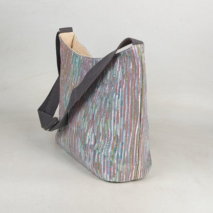 Upcycled Handcrafted Eclipse Jhola Tote (EJ0526-001) PS_W