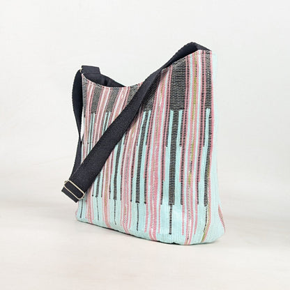 Upcycled Handcrafted Designer Eclipse Jhola Tote (EJD0526-001) PS_W