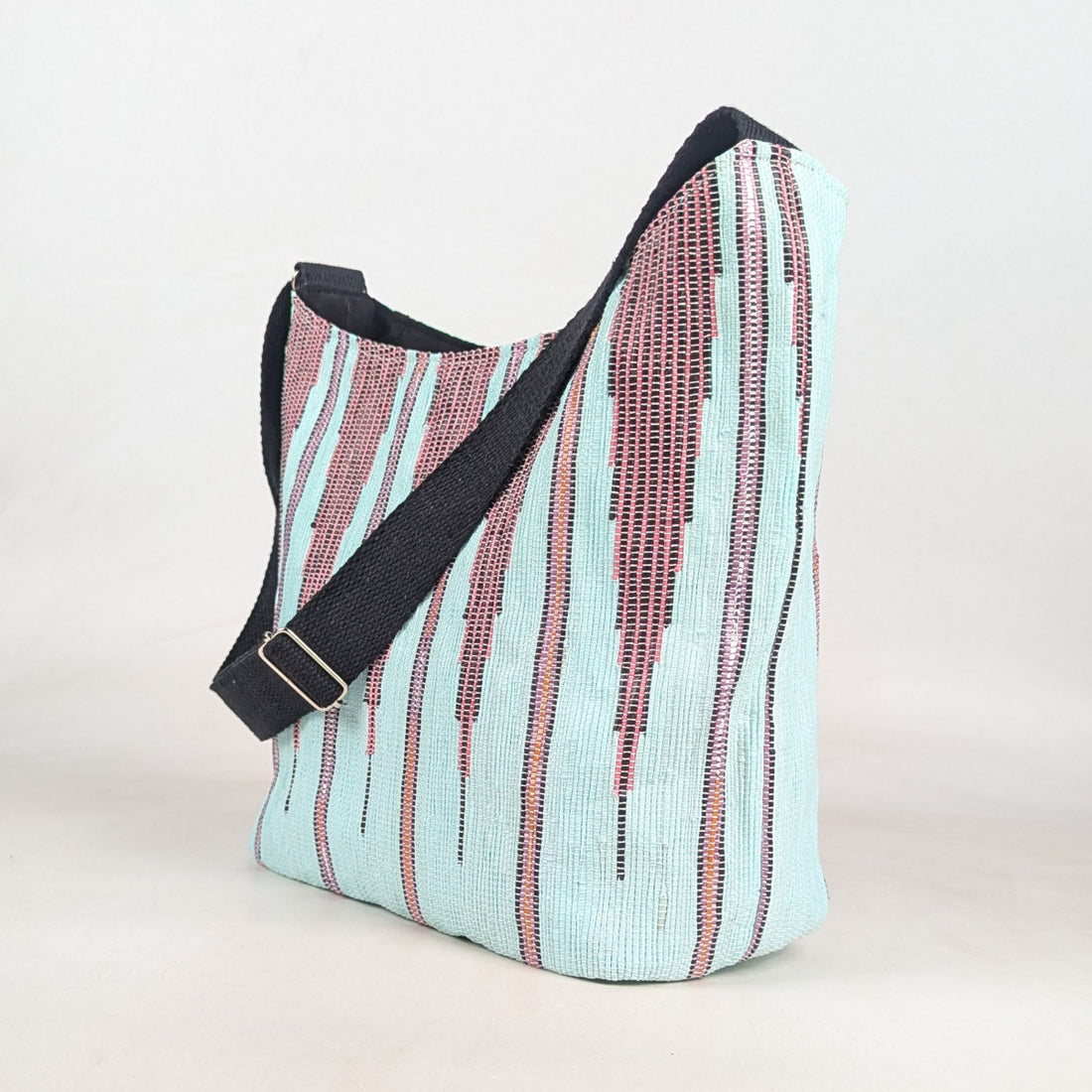 Upcycled Handcrafted Designer Eclipse Jhola Tote (EJD0526-005) PS_W