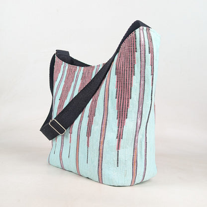 Upcycled Handcrafted Designer Eclipse Jhola Tote (EJD0526-005) PS_W
