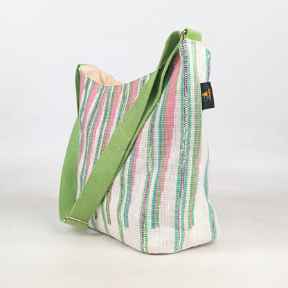 Upcycled Handcrafted Designer Eclipse Jhola Tote (EJD0526-006) PS_W