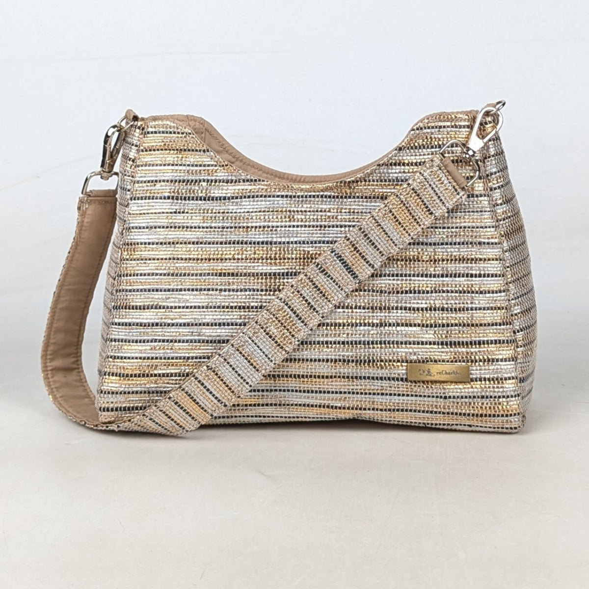 Exclusive Upcycled Handcrafted Baguette Bag (BTB0826-010) 
