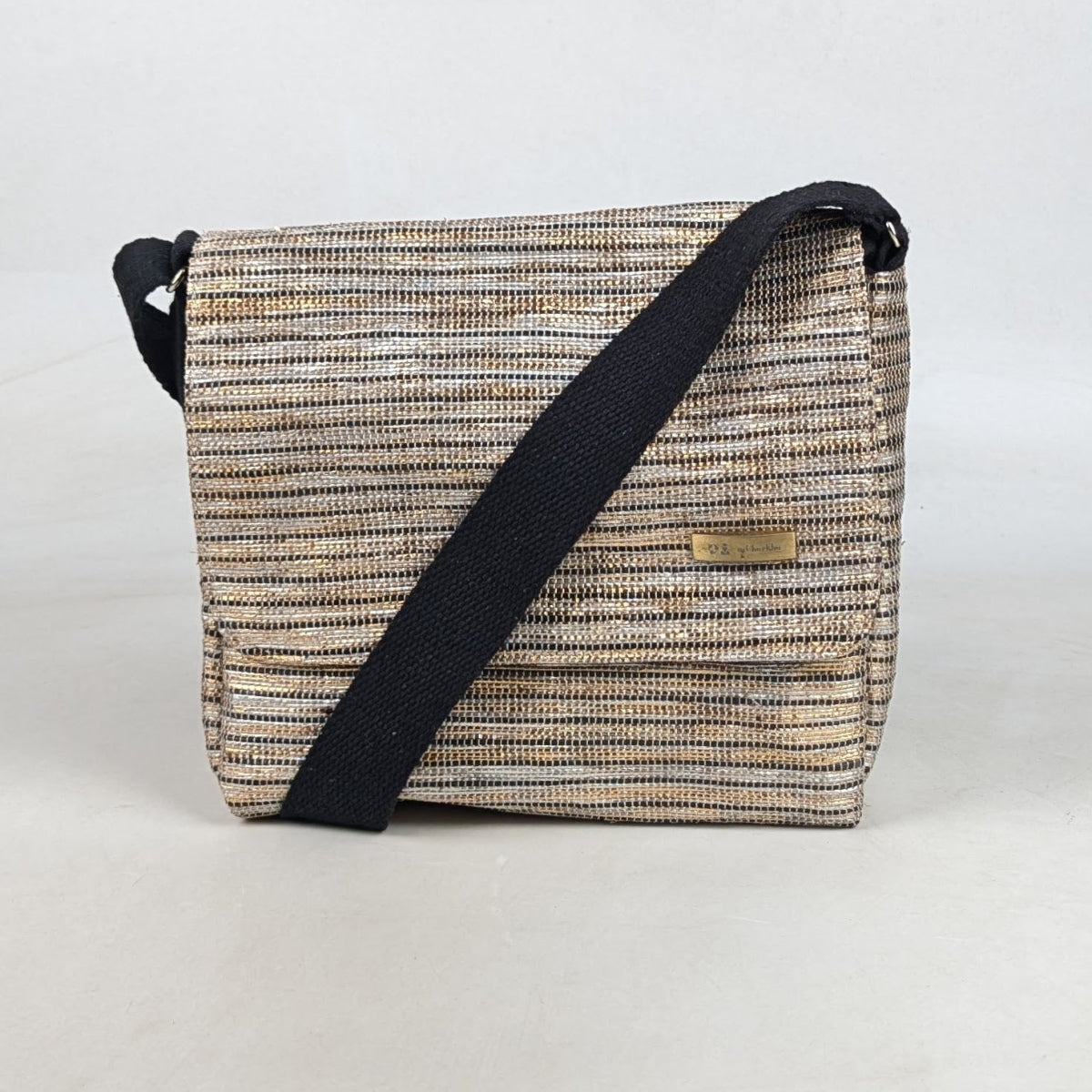 Exclusive Upcycled Handcrafted Messenger Bag (MB0726-010) 